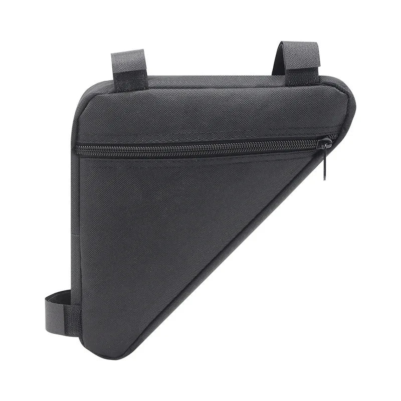 Hot-selling Bicycle Bag Front Beam Cycling Mountain Bike Triangle Qme black