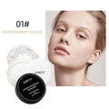 QIBEST Face Loose Powder Translucent Matte Setting Powder Oil-Control Reduce Pores Fine Line Long-Lasting Waterproof Face Makeup Qme 01