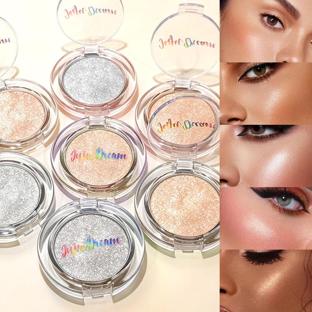JUJU DREAM Waterproof Highlighter Powder Ultra Glow Radiance Qme