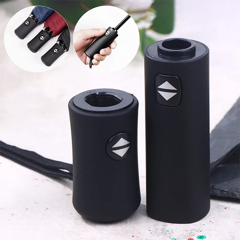 Automatic Umbrella Handle Replacement Folding Grip Travel Foldable Qme