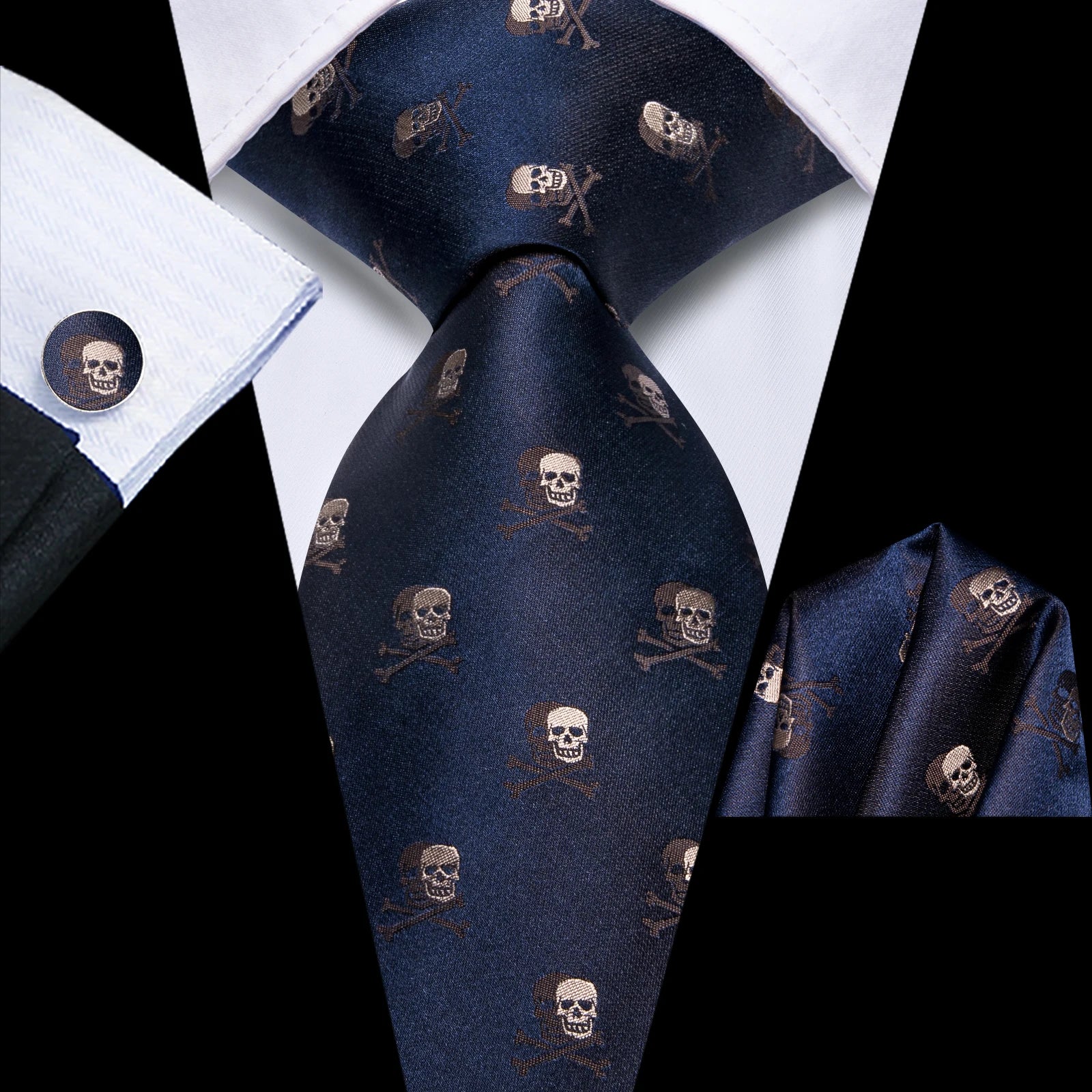 Hi-Tie Designer Blue Red Purple Novelty Tie For Men Handky Cufflink Gift Mens Necktie Business Party Dropshiping Wedding Qme HT-N-0196