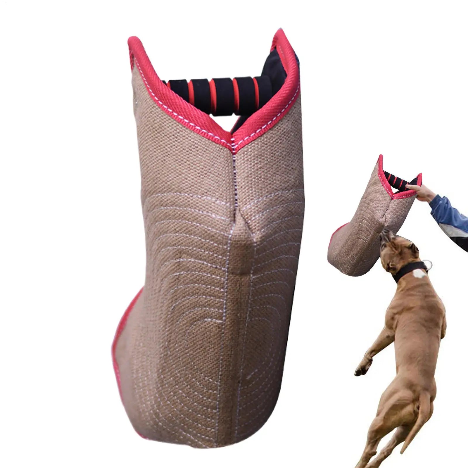Dog Bite Sleeve Dog Training Sleeves Arm Protection for Training Work Dog Biting Tugging Toy Dogs Training arm bite Sleeve Qme Default Title