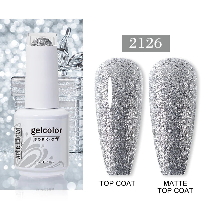 Arte Clavo Autumn Nail Gel Polish Caramel Winter Soak Off UV LED Art