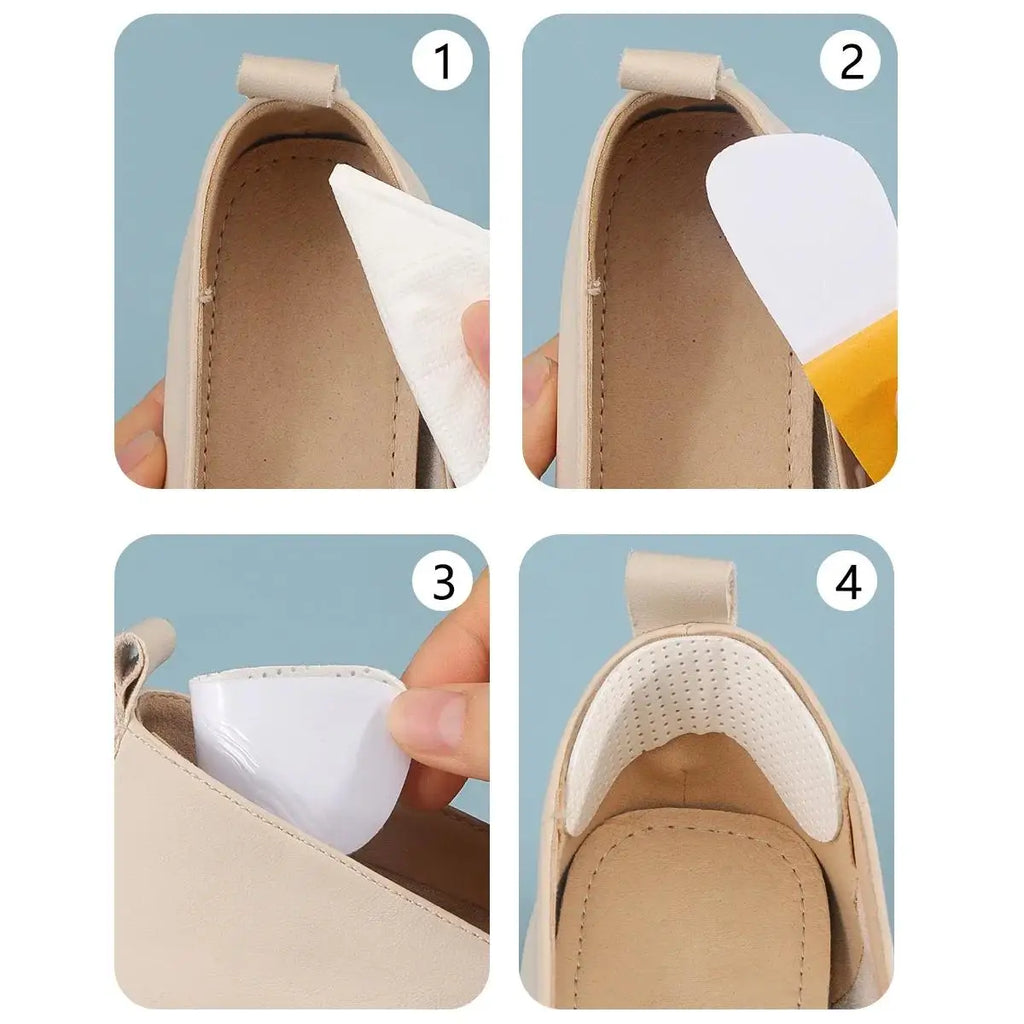 Anti Rubbing Heel Stickers Grip Protector Resistant Foot Cushions Qme