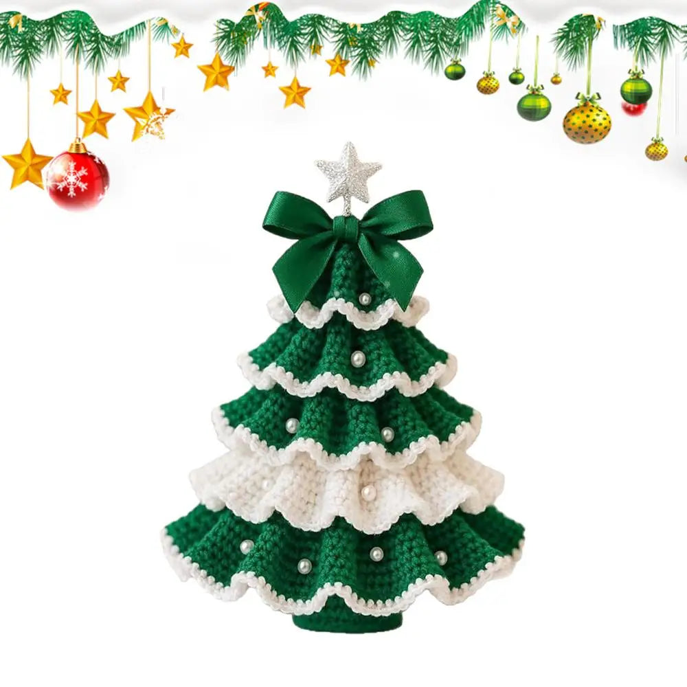 Crochet Kit For Beginners Christmas Tree Learn To Crochet Kits Art Craft For Men Coworkers Friends Enthusiasts Hobbyists Family Qme C China Mainland