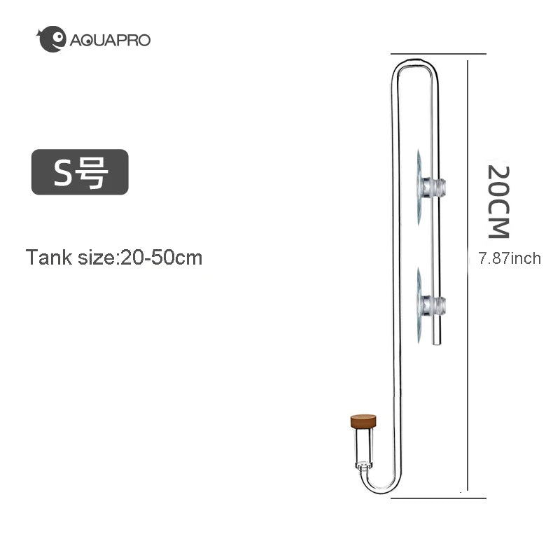 Aquarium CO2 Diffuser Fish Tank Bubble Mini Counter Accessories Sprayer Equipment Akvarium Filter Terrarium Marine Goods Tools Qme Hook S