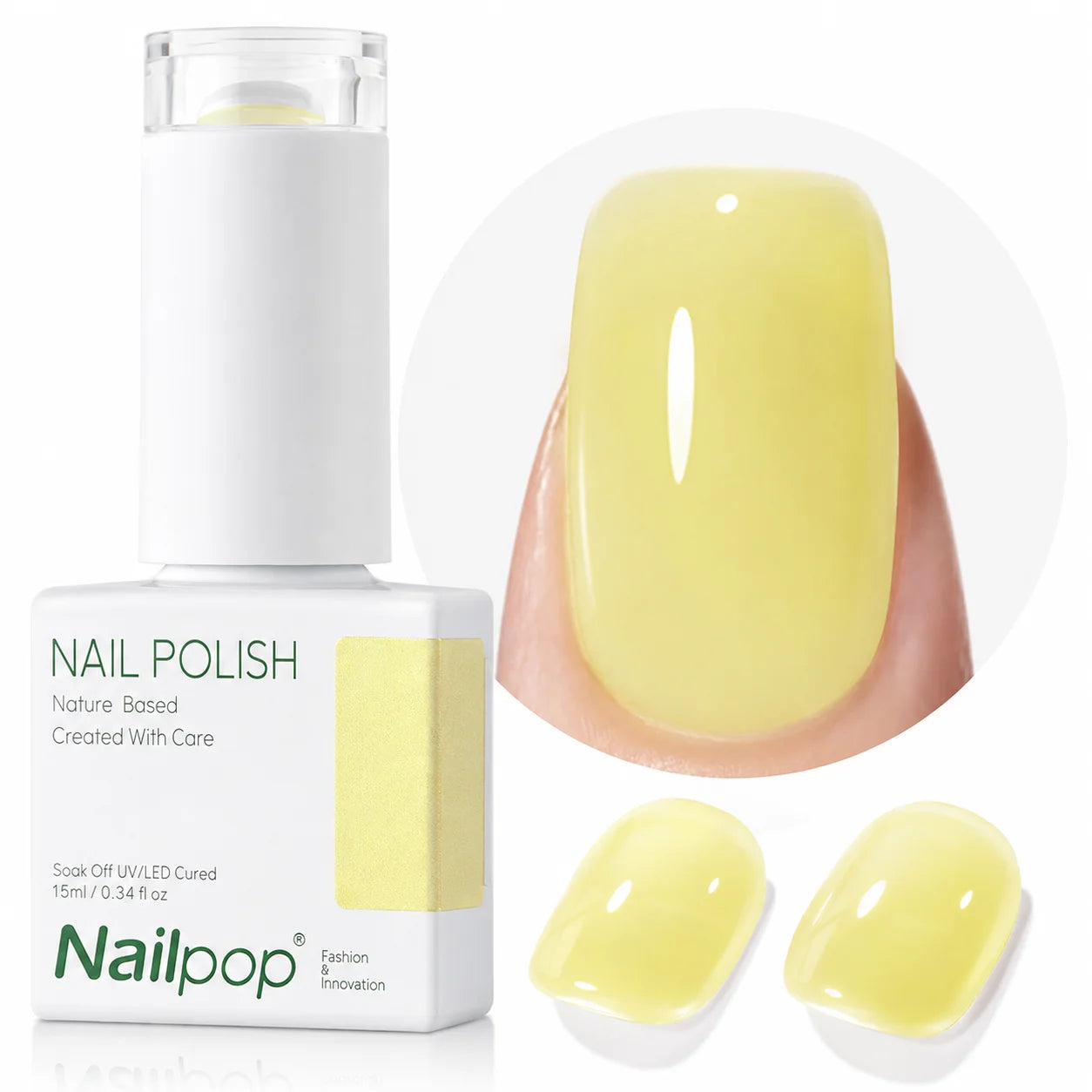 Nailpop Summer Dopamine Gel Polish 20 Colors 8 12 Builder Nail Art Qme B-003 10ml