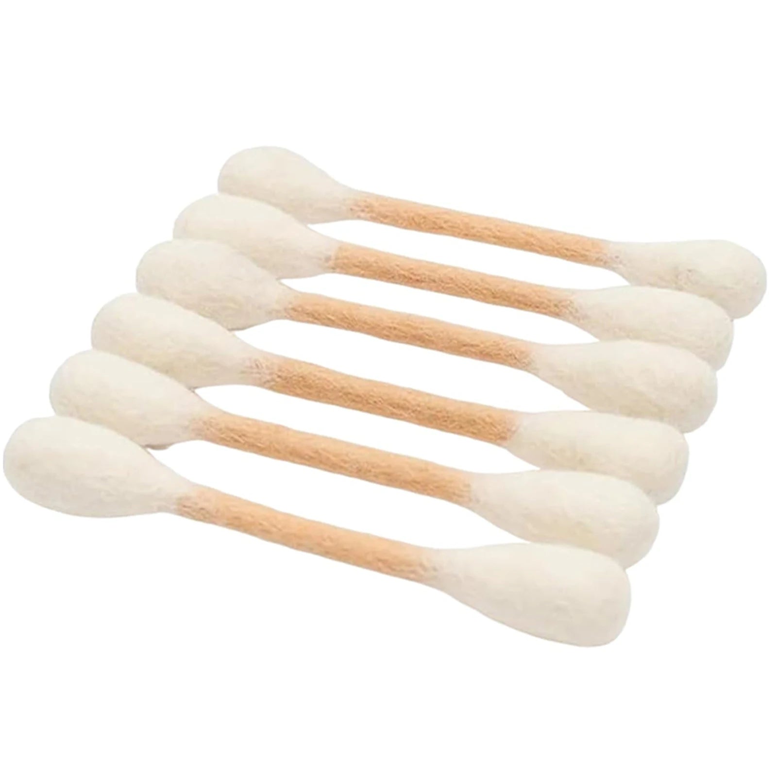 6pcs Felt Cotton Swab Cat Mint Interactive Tooth Cleaning Cat Toy Cat Giant Interaction Toy Soft Interesting Cat Pet Gift Qme champagne