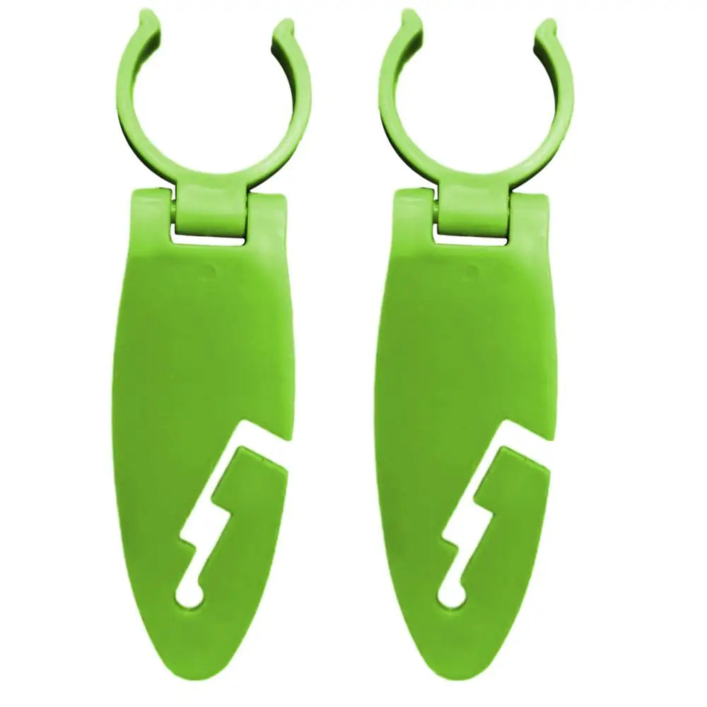 Paddle Board Clips Expandable Fix Clamps for Paddle Board Water Sports Supplies Fasten Clips for Boys Teens Men Golfers Dad Mom Qme Green