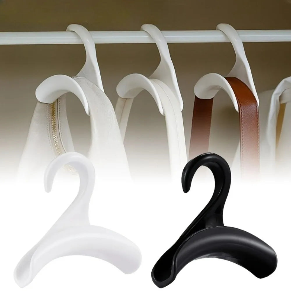 10pcs Wardrobe With Handbag Hooks, Used For Hanging And Storing Bags, Protecting The Shape And Storage Space Of The Bags Qme