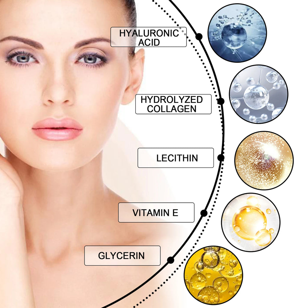 Firming Eye Cream Fading Fine Lines Wrinkles Hydrolyzes Collagen Reduces Eye Bags Anti Aging Moisturizing Anti Wrinkle Eye Cream Qme