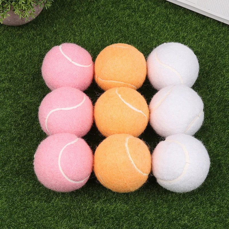 1 Ladies Beginners Durable Practice Tennis Ball Balls Wear-resistant Qme
