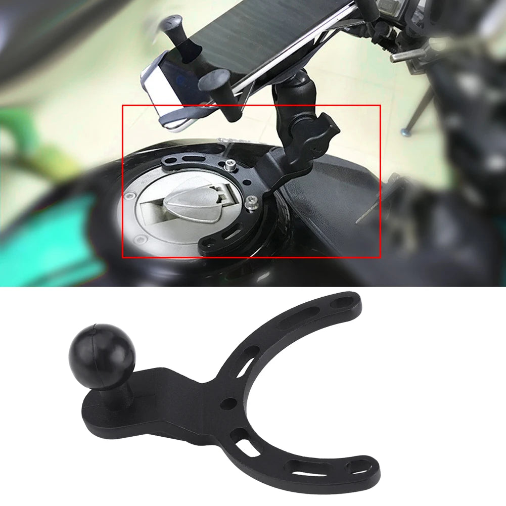 Adjustable Motorcycle Gas Mount GPS Phone Camera Bracket Hoder Motorcycle Gas Mount Bracket Motorcycle Mount Bracket Qme