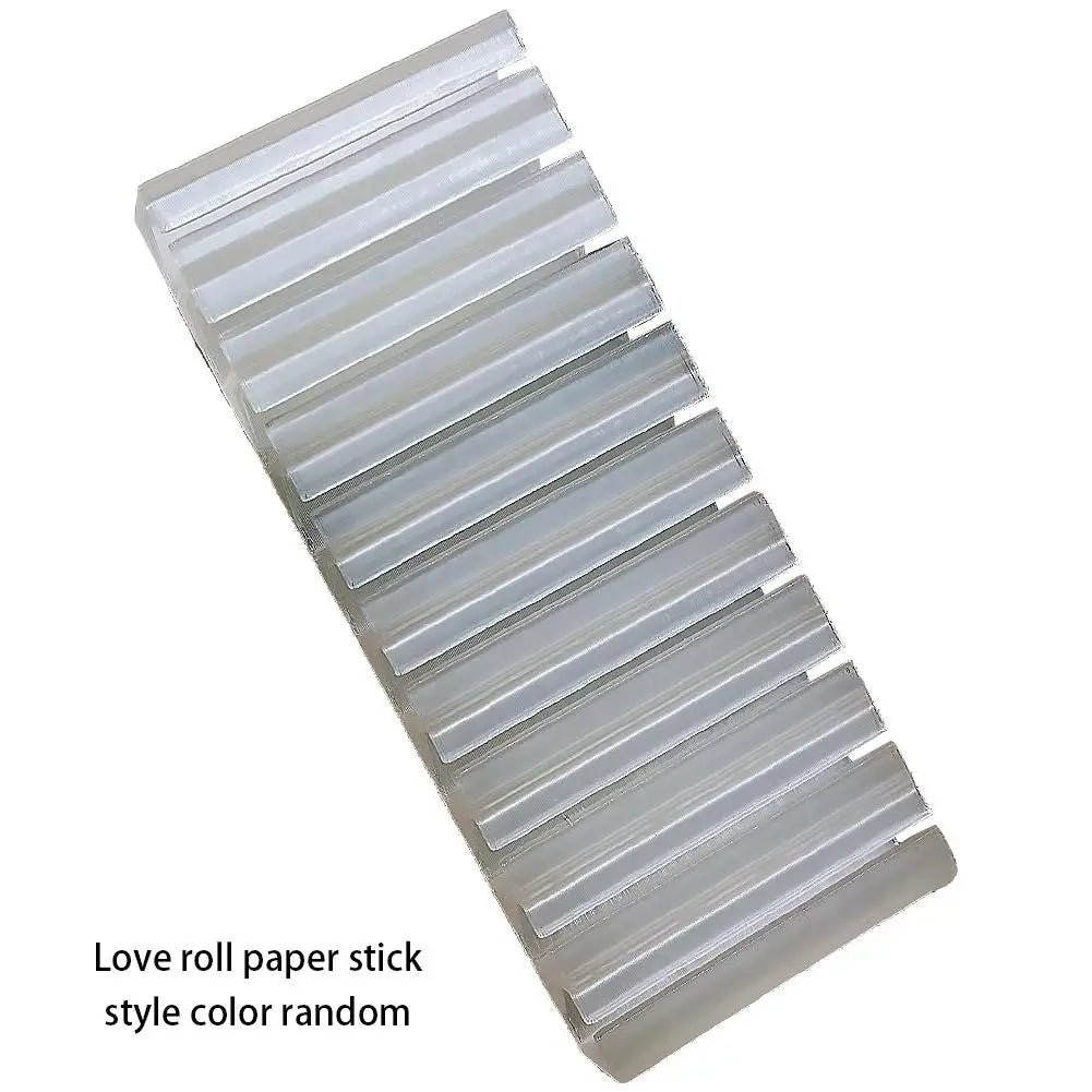 Nail Art Transfer Foil Storage Box Dust-proof Manicure Tool Organizer Qme B