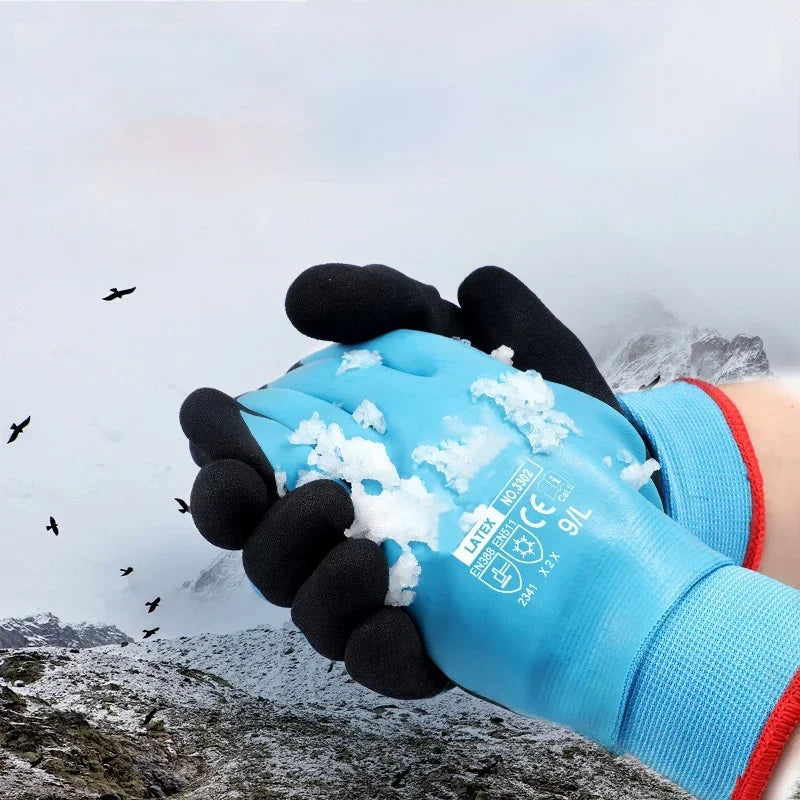 1pair Cut Resistant Gloves High Performance Level 5 Protection Golve Wearable Durable Kitchen Outdoor Winter Warm Protective Qme