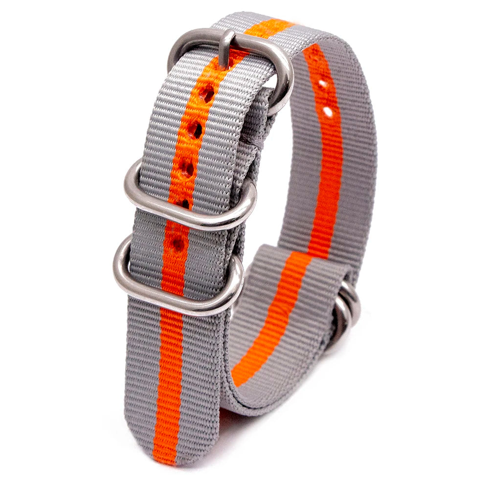 Durable Nylon Watch Strap Army Sport Band 18 20 22 41 Colors