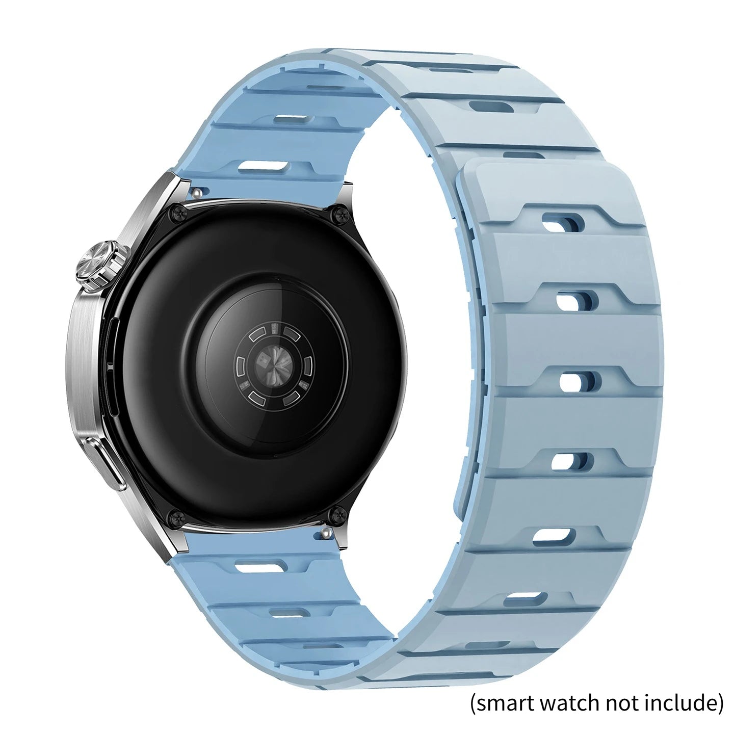 18mm 20mm 22mm Silicone Strap For Huawei GT6 Pro 46mm Magnetic Band For Samsung Galaxy Watch 7 6 5 4 40MM 44MM Qme