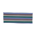 Sweet Elastic Striped Headband Wide Band Non Slip Sports Headwrap Soft Breathable Yoga Hairband Pilates Qme Purple