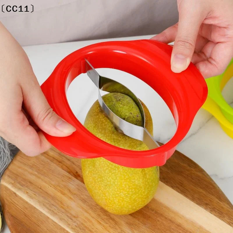 Mango Peeler Slicer Peeling Tool Divider Fruit Slices Ergonomic Qme