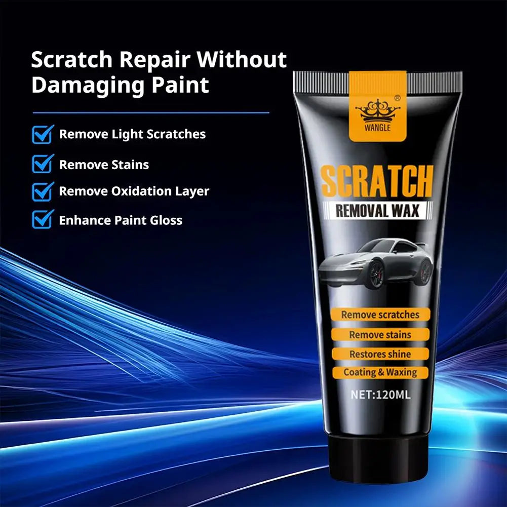 Car Scratch Repair Wax Sponge Remover Paint Care Tools Auto Body Qme