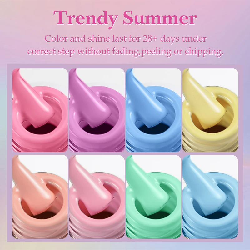 Arte Clavo Semi-permanent Gel Nail Varnish 180 Colors Semipermanent Qme
