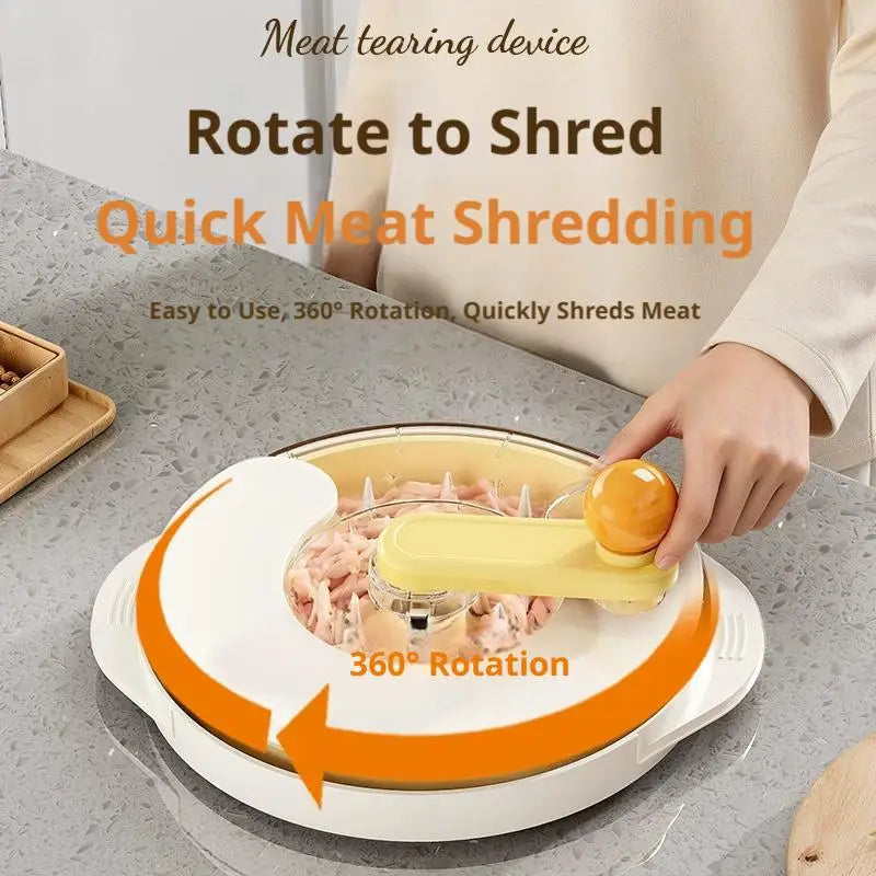 Meat Breast Shredding Separation Mincing Grinder Machine Chicken Qme