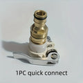 Universal Garden Hose Tap Adapter Sturdy Faucet Connector Water Pipe Fitting Tool Outdoor Watering System Easy Install Connect Qme 1pc