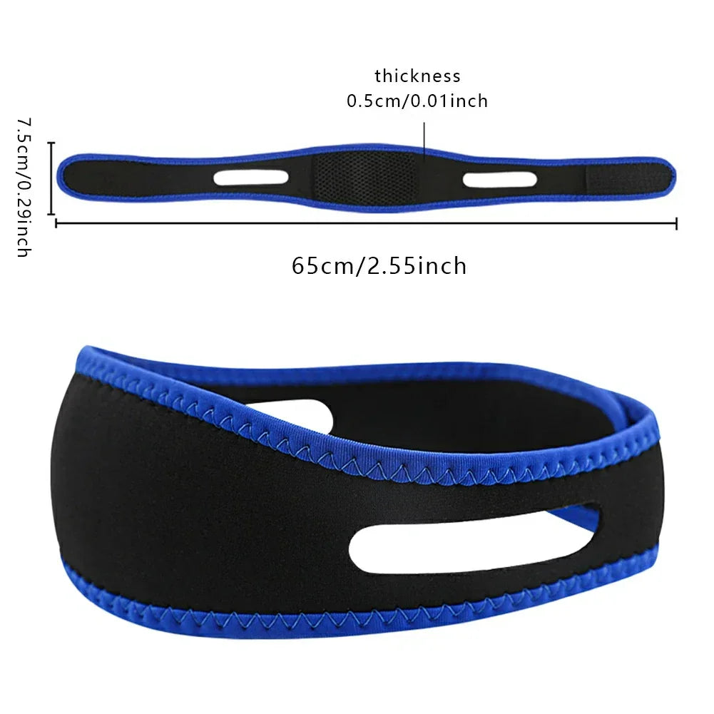 Adjustable Anti-snoring Belt Chin Support Facial Lifting Stretching Qme
