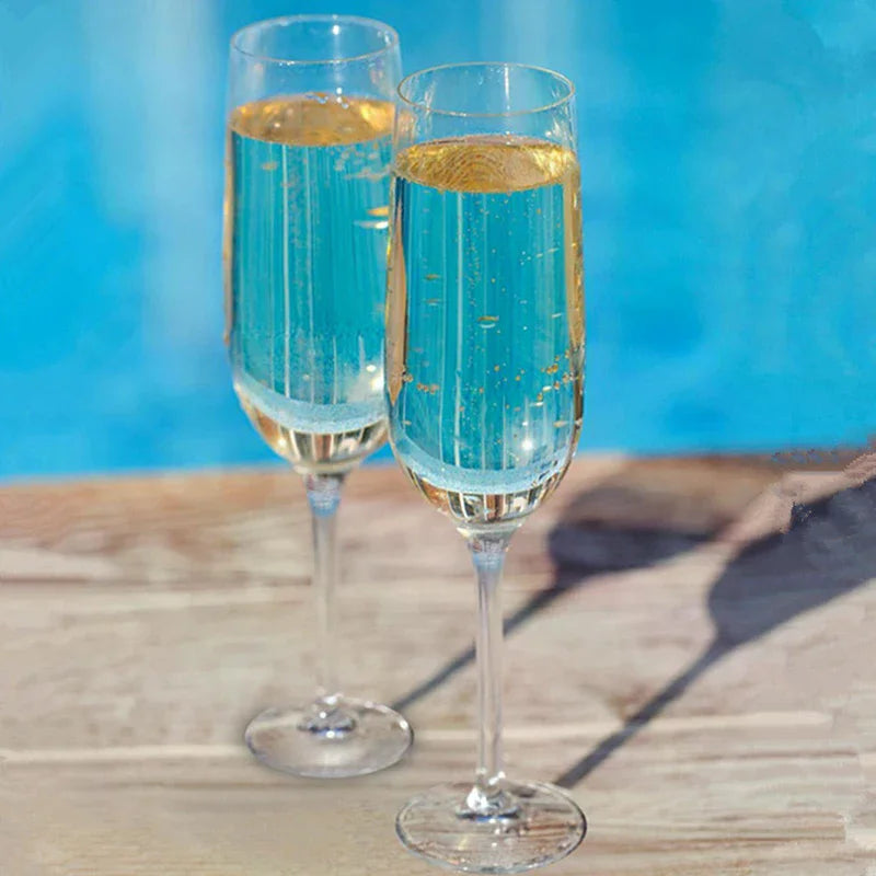 150ml Disposable Wine Cups Plastic Champagne Flutes Sparkling Champagne Bar Cups Weddings Home Party Cocktail Red Wine Goblet Qme