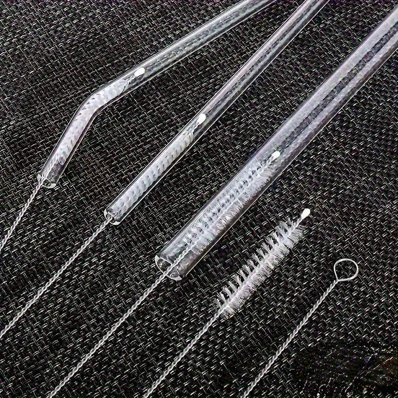 Straw Cleaning Brush, Straw Brush, Tube Cleaning Brush, Long Brush For Straws, Water Bottle, Crevice, Keyboard Qme