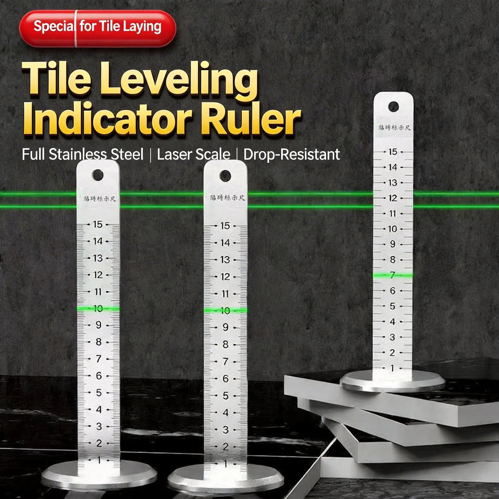 Equal Height Ruler Leveling Artifact Ceiling Special Tile Tool Qme