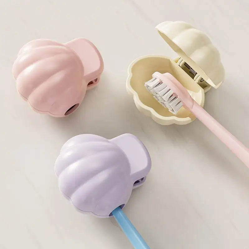 Toothbrush Head Protector Portable Clip Cap Shielding Against Dust Qme