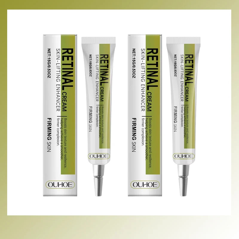 Retinol Brighten Firming Cream Tightening Anti Wrinkle Improve Dullness Redness Sagging Fine Line Moisturize Nourish Skin Cream Qme 2pc