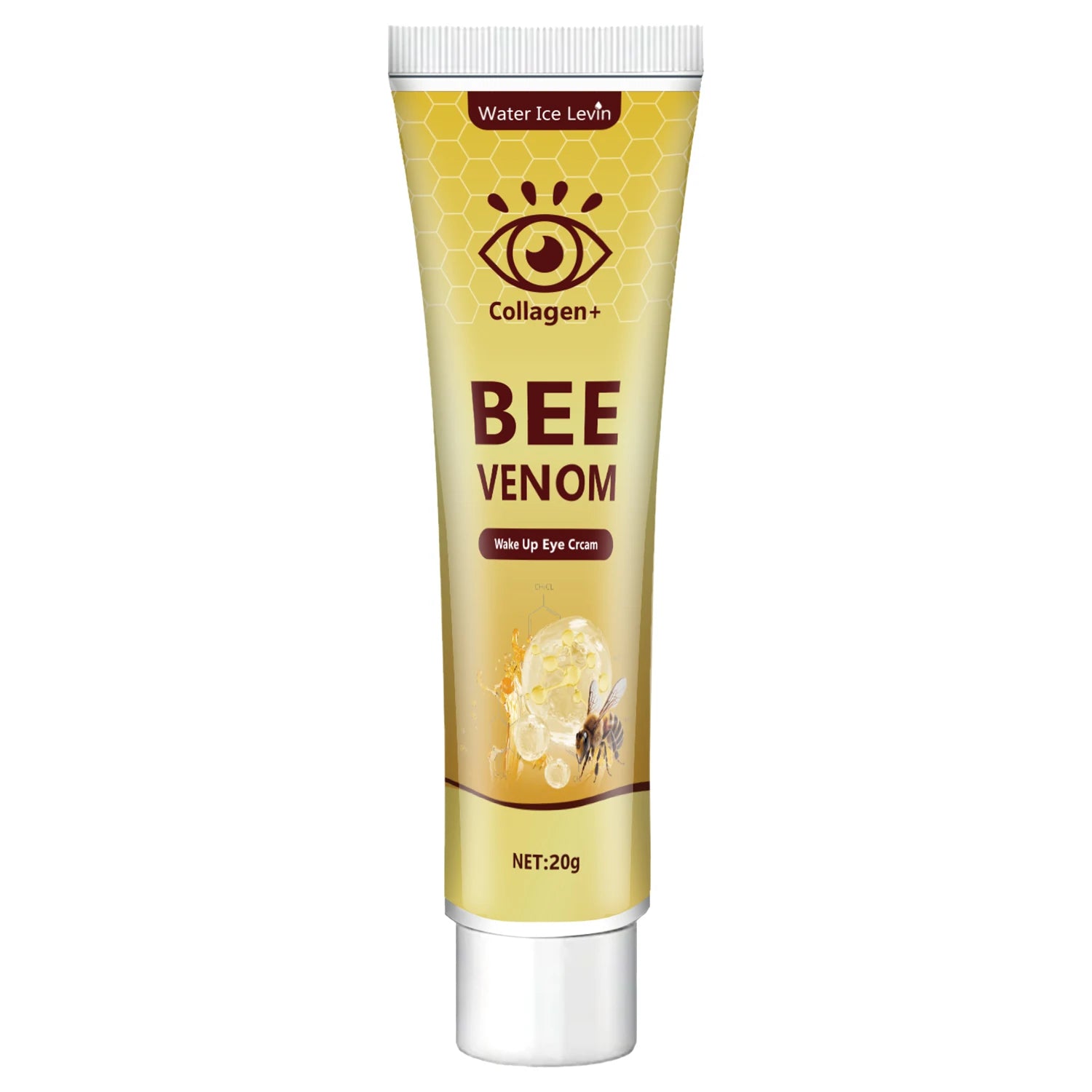 Bee Venom Tube Eye Cream, Lightweight Texture, Elegant Feel, Infuses Moisturizing Energy to the Skin Around the Eyes, Making the Eyes Appear Brighter, More Charming, and Radiant Qme 1