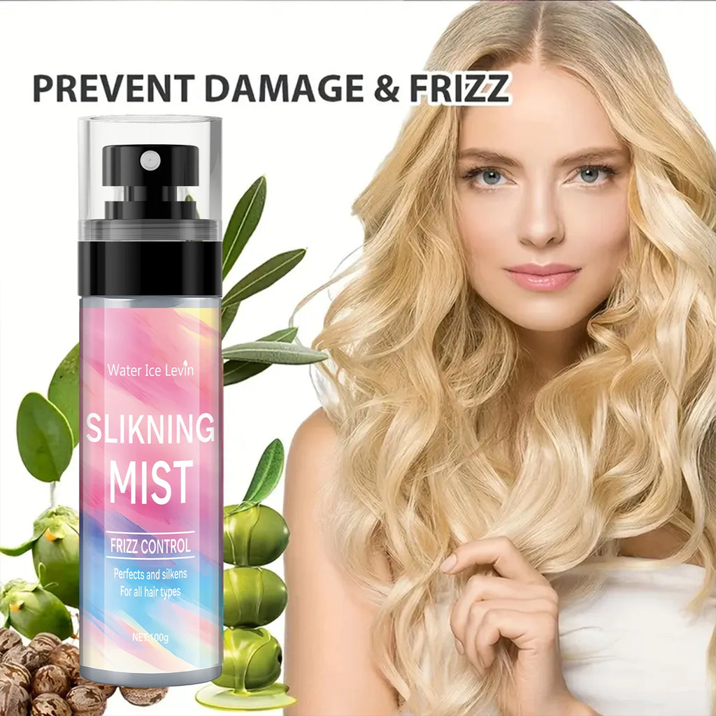 100ml, Hair Care Spray, Innovative Technology for All-Round Care, Creates a Natural Lotus-Like Feel, Residue-Free Texture, No-Wash Long-Lasting Styling and Volume Qme