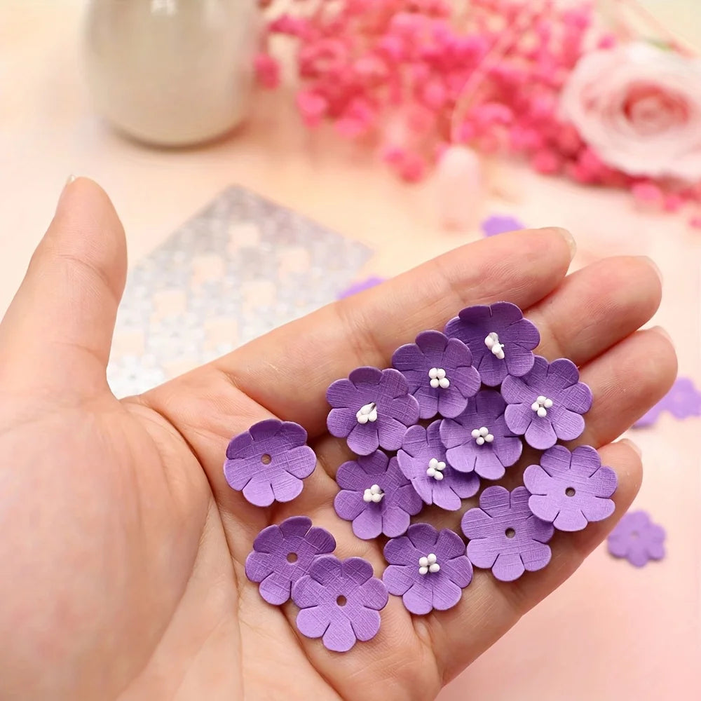 1 Piece of Flower Metal Cutting Mold, Suitable for DIY Scrapbook, Photo Decoration Embossed Paper Mold, Designed Specifically Qme