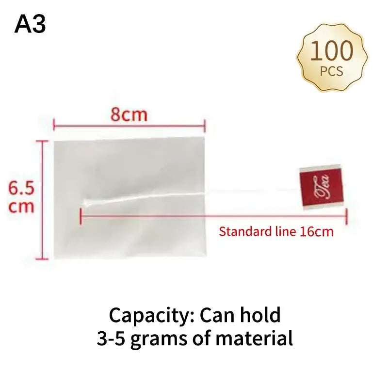 Disposable Triangle Tea Bag Nylon Pouch Empty Infuser Spice Coffee Qme A3