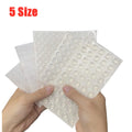 1 Sheet Silicone Rubber Damper Buffer Pads Transparent Door Stopper Self Adhesive Furniture Pads Cushion Protective Pads Qme 13mmx5.5mmx50pcs