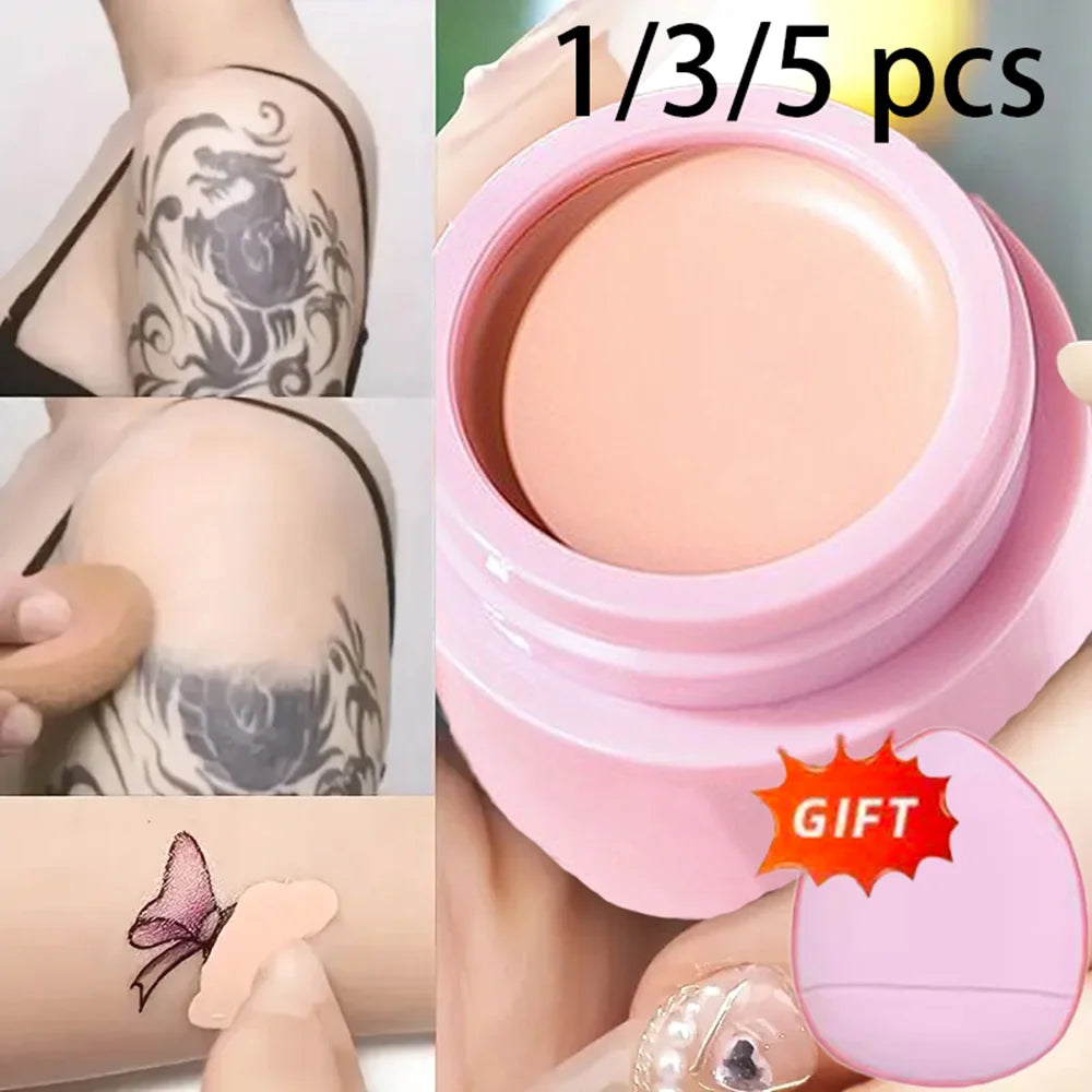 Buy 1 Get Full Coverage Concealer Cream Waterproof Long-lasting Qme
