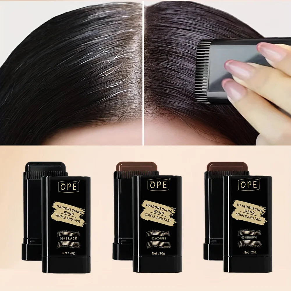 Hide Gray Hair Seconds OPE Quick Dye Comb Waterproof Suitable All Qme
