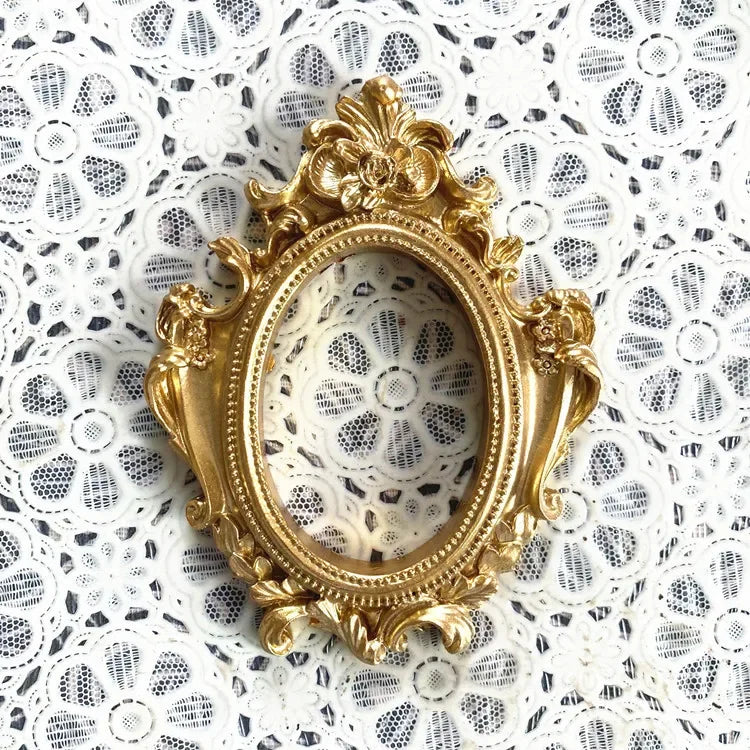 European Fashion Creative Gifts Retro Resin Mini Angel Oval Photo Qme B