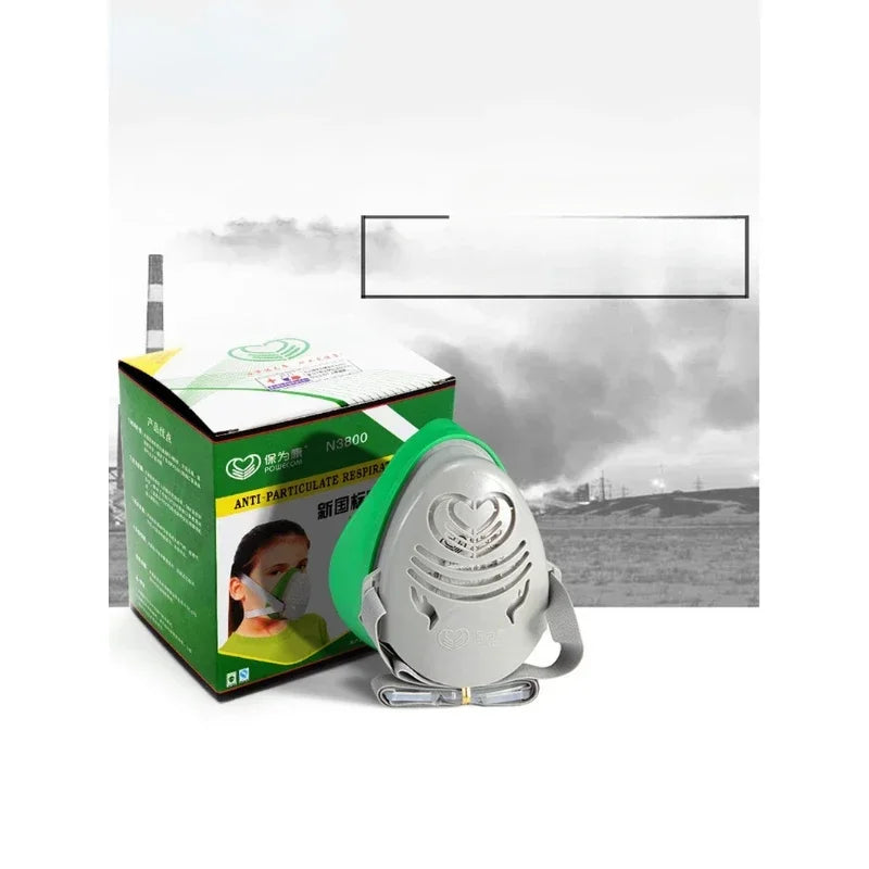 Hot Sale Anti - Dust Dustproof Workplace Respirator Mask Filter Paint Spraying Cartridge Gas Mask High Quality Qme