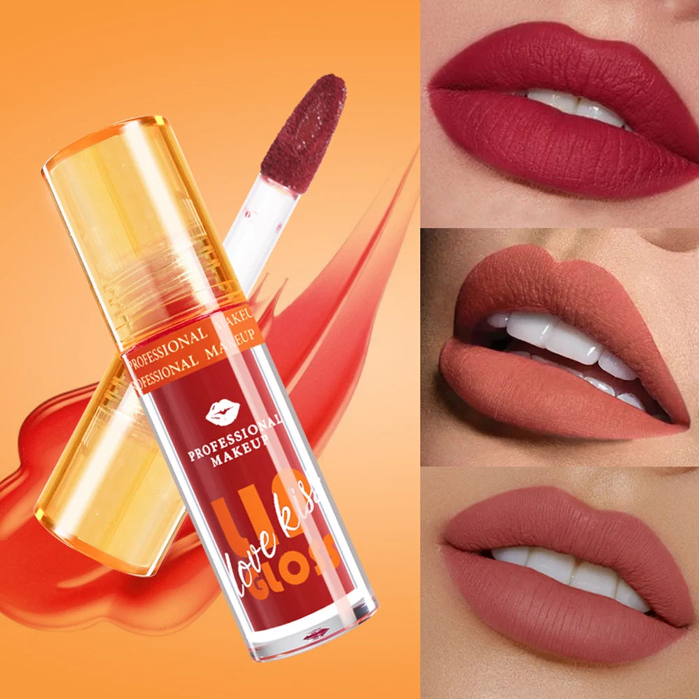 Matte Lip Gloss Berry Scheme Waterproof Sweat Proof Non Stick Cup Not Qme