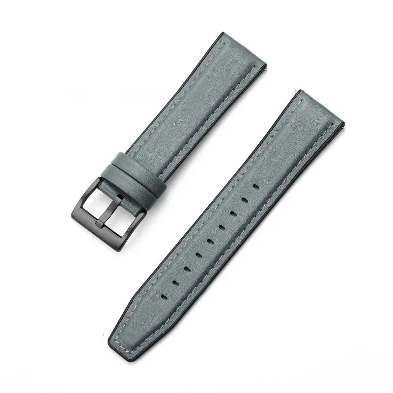 Silicone Leather Wrist Band For Huawei Watch GT 3 GT3 42mm 46mm Strap Bracelet Watch GT2 Pro/GT Runner 46mm 20mm 22mm Watchband Qme