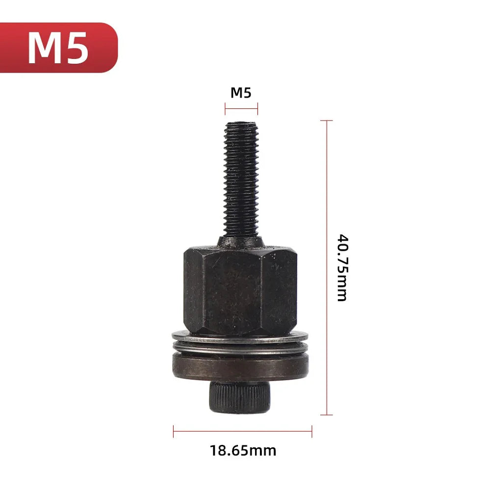1pc Hand Rivet Nut Head Hand Rivet Nut Manual Riveter Tools Accessory For Nuts M3-M10 Installation Rivet Nut Tools Qme M 5