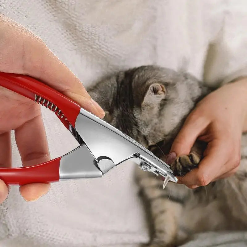 Nail Trimmer Cats Dogs Cutter Pet Supplies Stainless Steel Clippers Qme