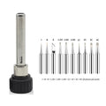 Soldering Iron Tips 900M Lead-free Solder Tip Replaceable Welding Qme 10PC