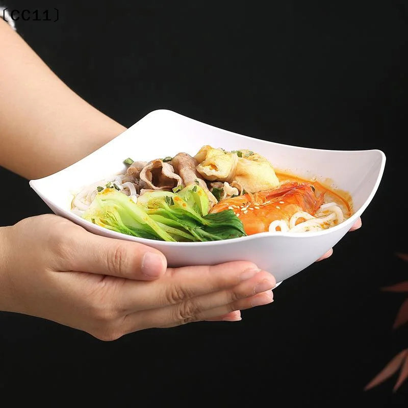 Plastic Salad Mixing Bowls Premium Multipurpose Fruit Vegetable Qme