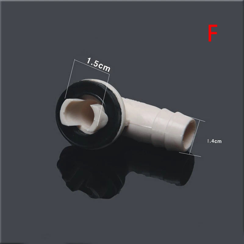 Air Conditioner Ac External Unit Drain Hose Connector Elbow Fitting Qme F