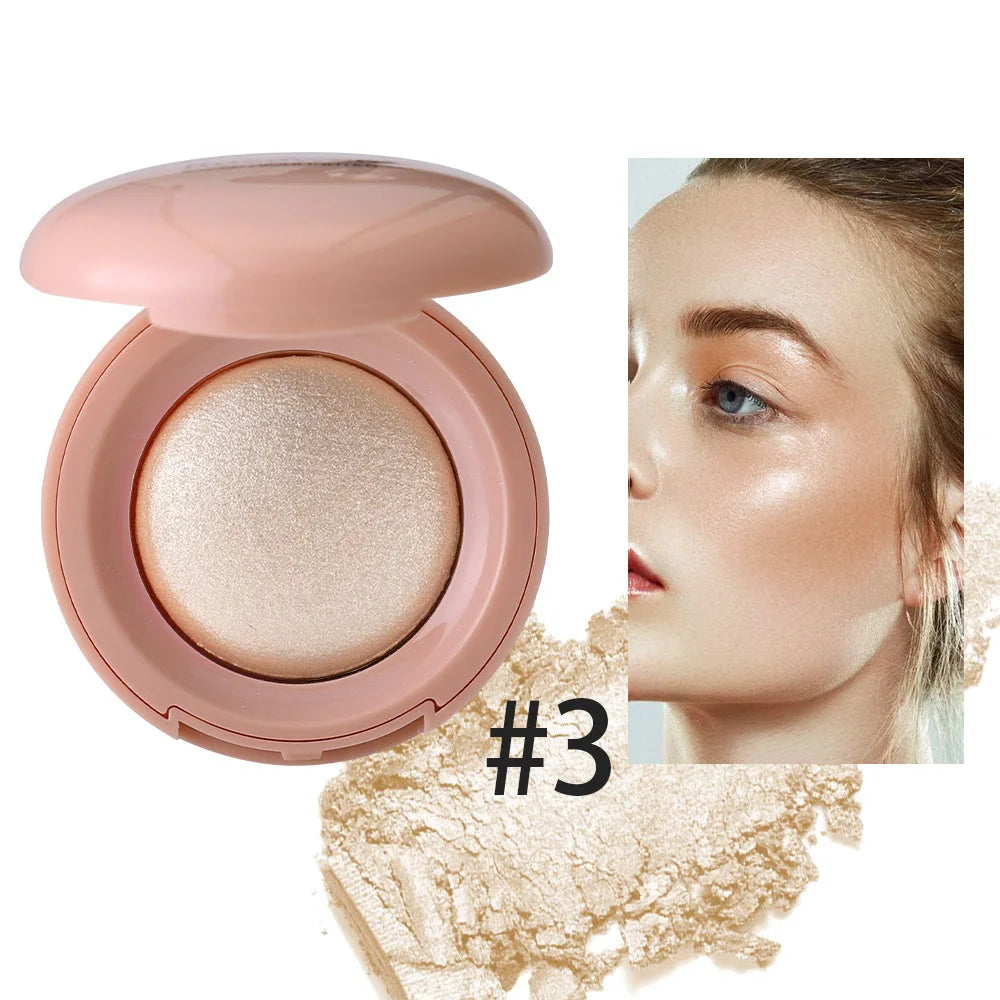 Monochrome Face Brightening Highlighter Lightweight Non-greasy Qme 03